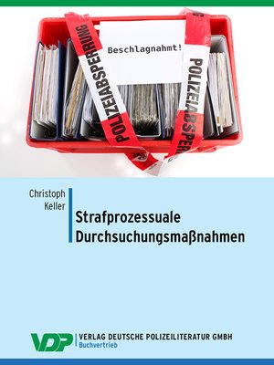 cover image of Strafprozessuale Durchsuchungsmaßnahmen
